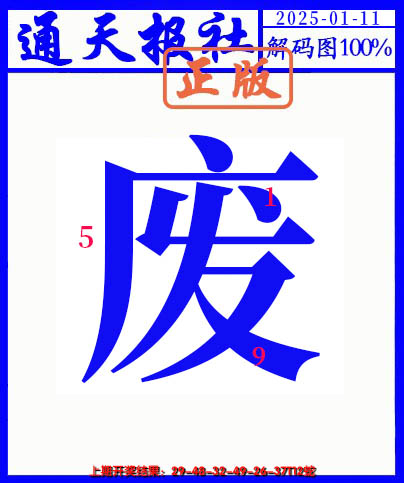 2025011期另解码图