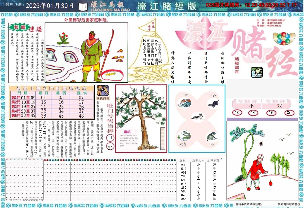 2025030期濠江赌经A