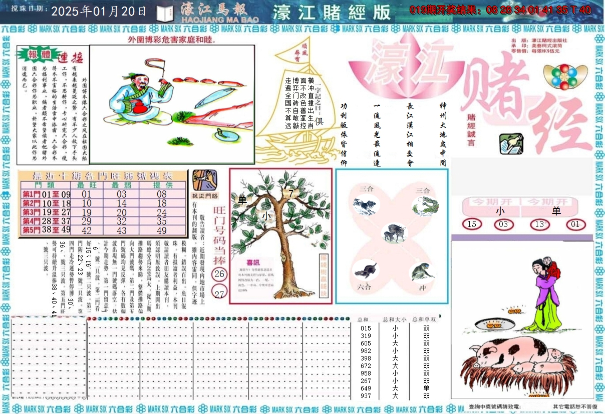 2025020期濠江赌经A