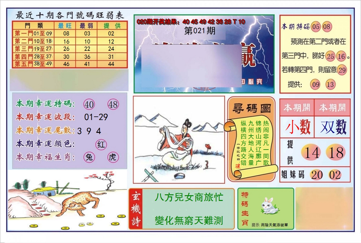 2025021期逢赌必羸