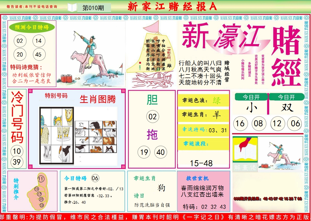 2025010期新濠江赌经A