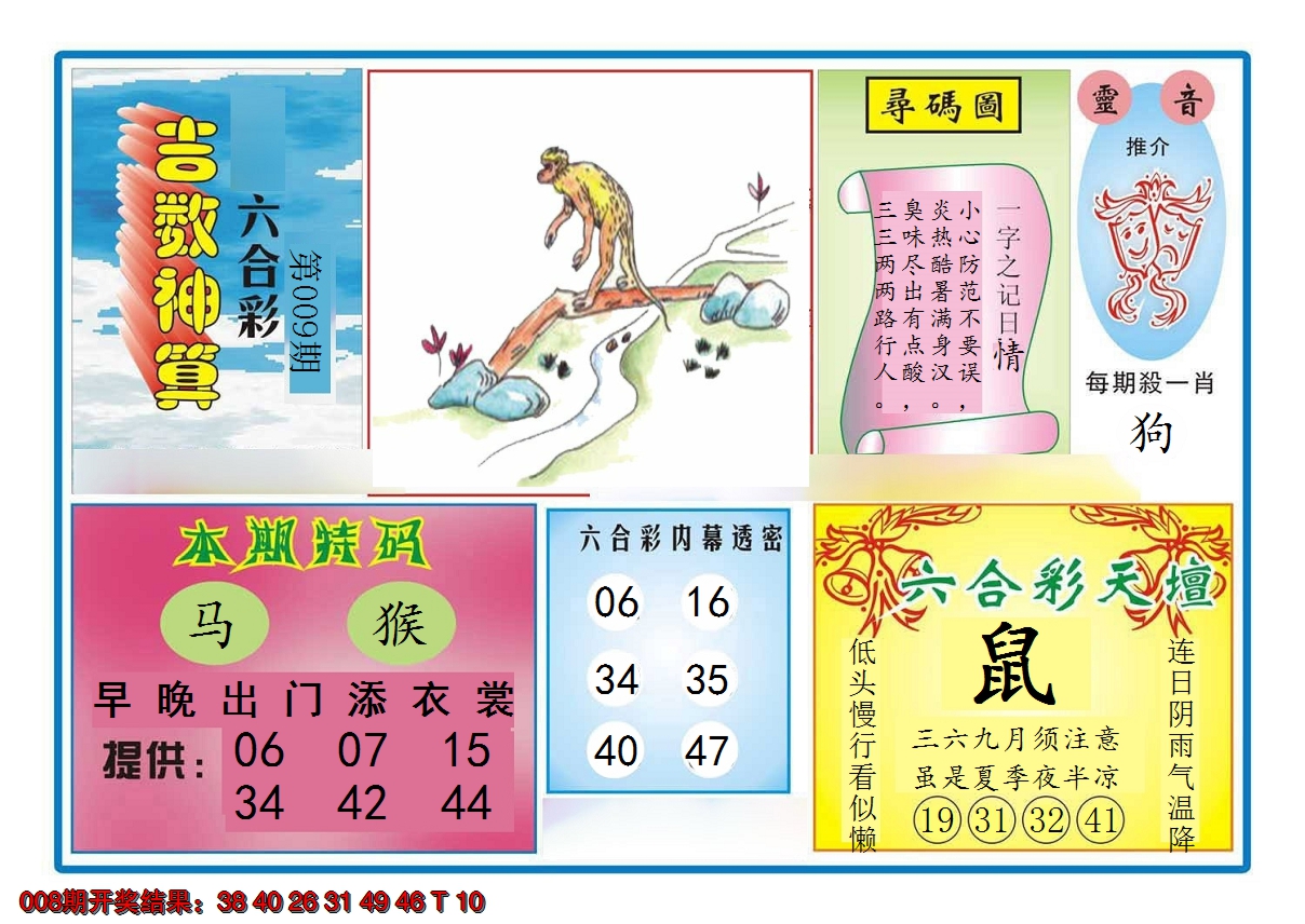 2025009期吉数神算