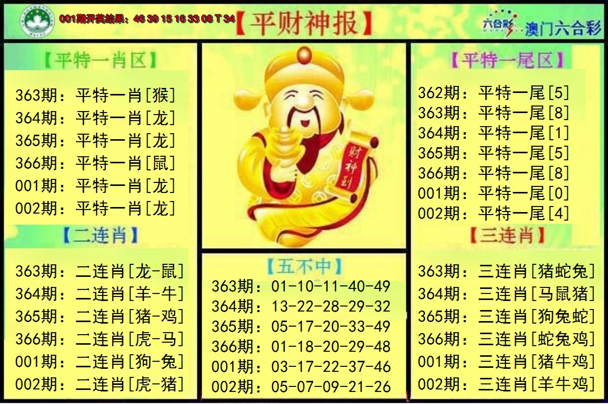 2025002期平财神