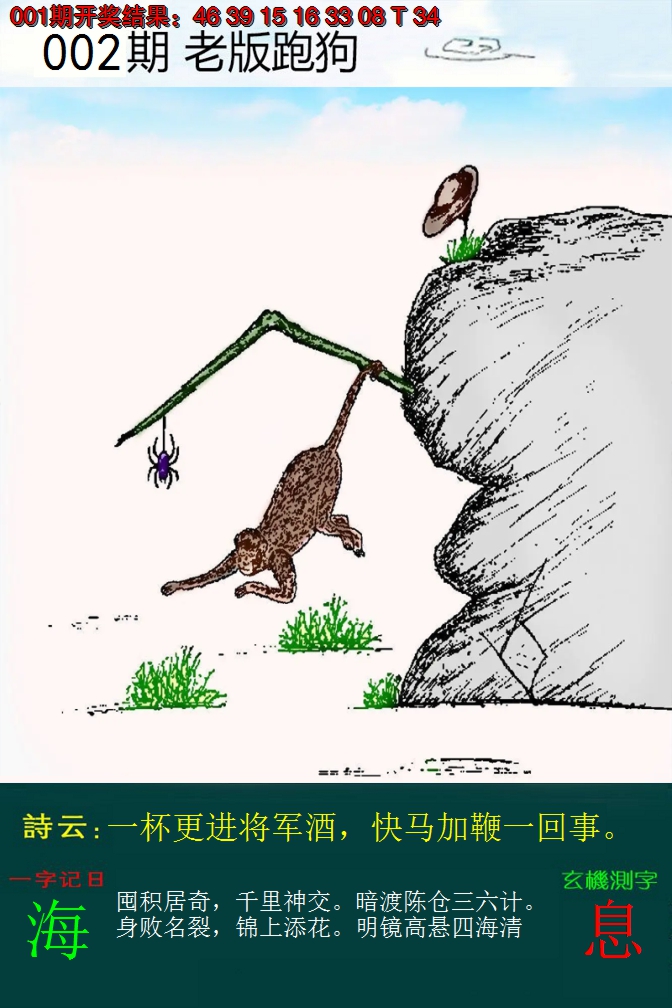 2025002期老版跑狗