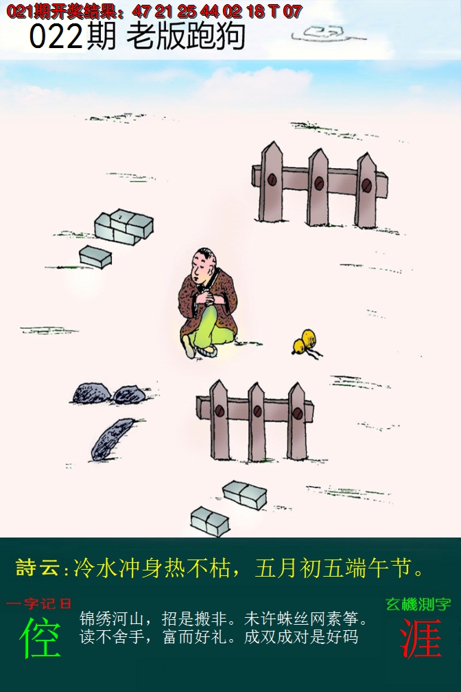 2025022期老版跑狗
