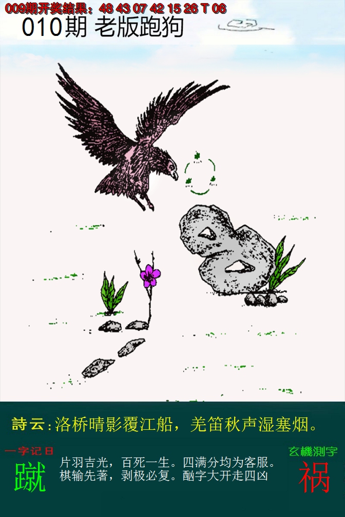 2025010期老版跑狗