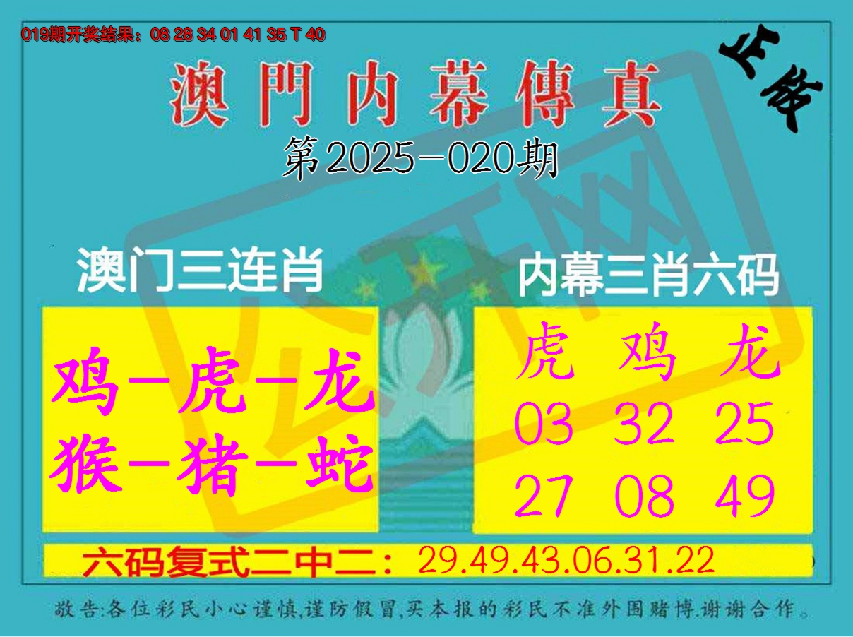 2025020期内幕传真三肖版