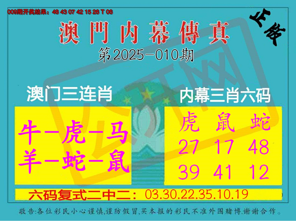 2025010期内幕传真三肖版