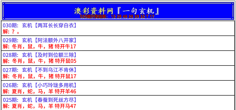 2025030期澳门一句玄机