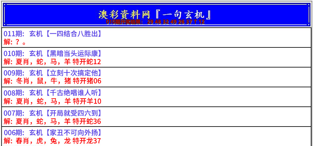 2025011期澳门一句玄机