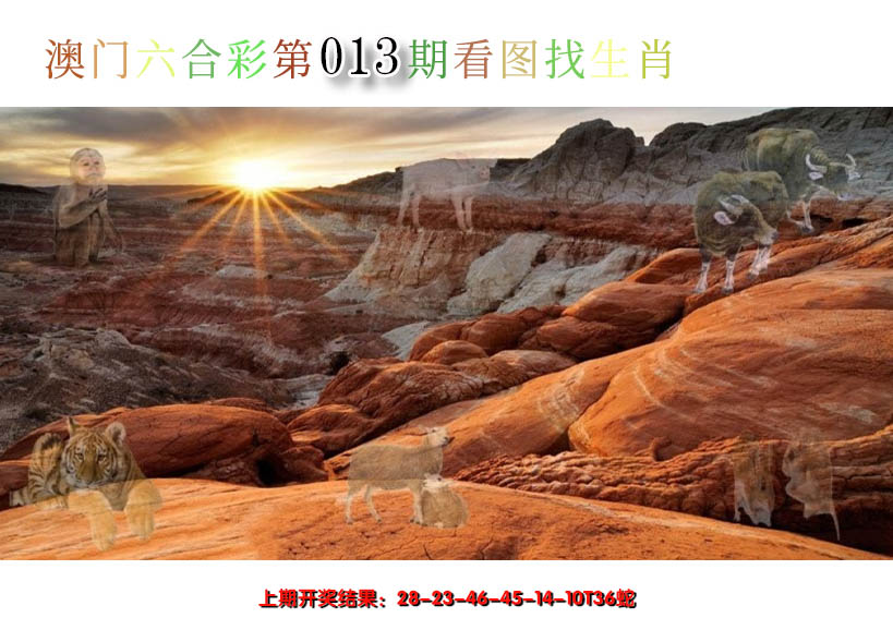 2025013期看图找生肖