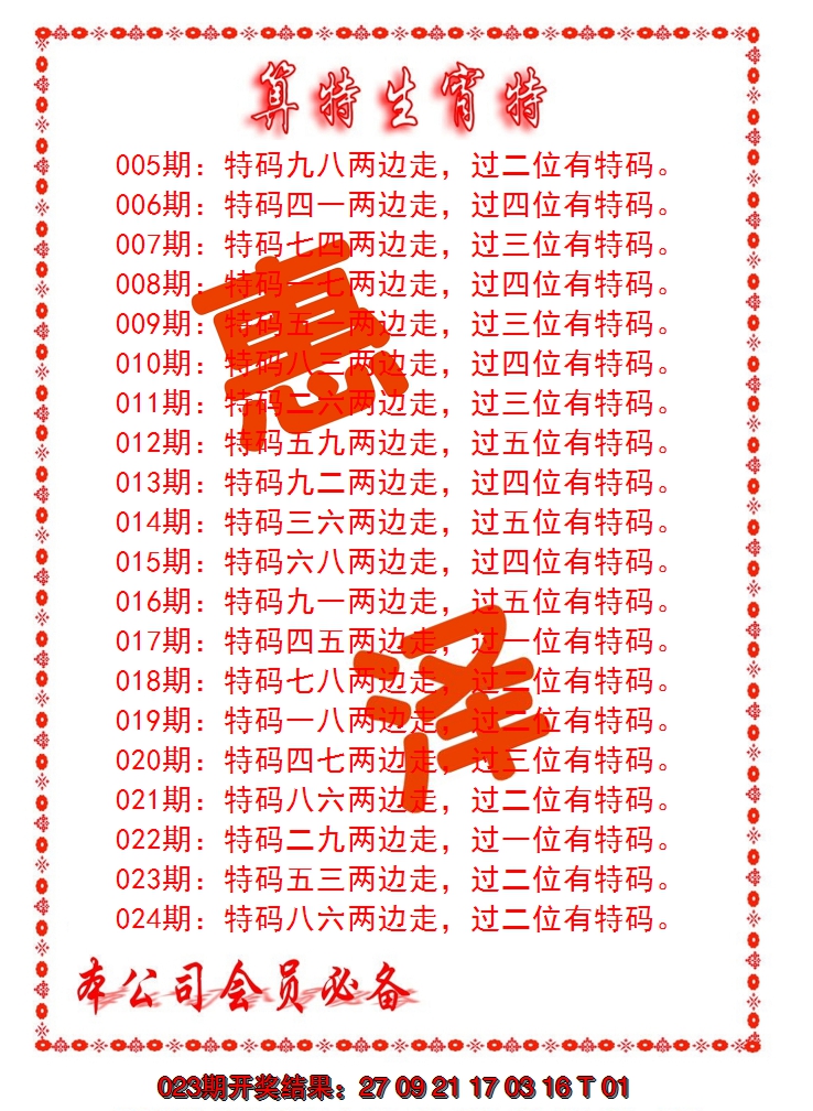 2025024期算特生肖诗
