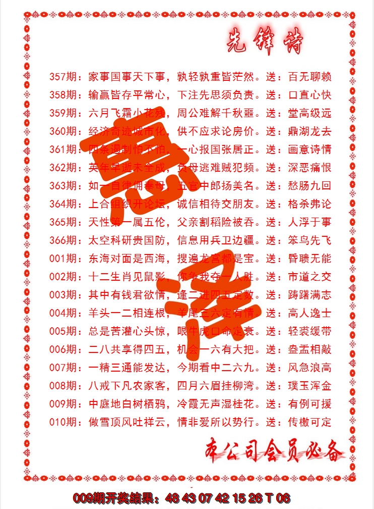 2025010期先锋诗