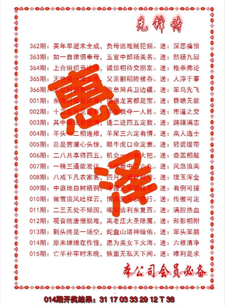 2025015期先锋诗