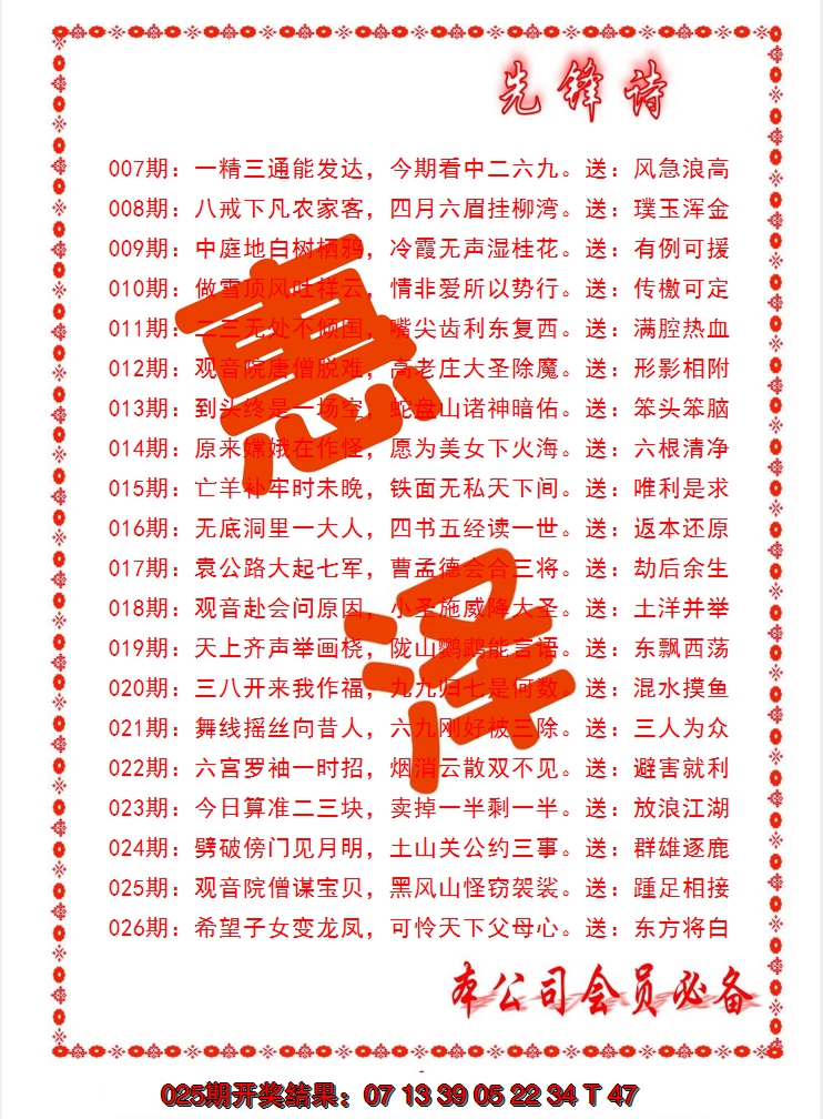 2025026期先锋诗