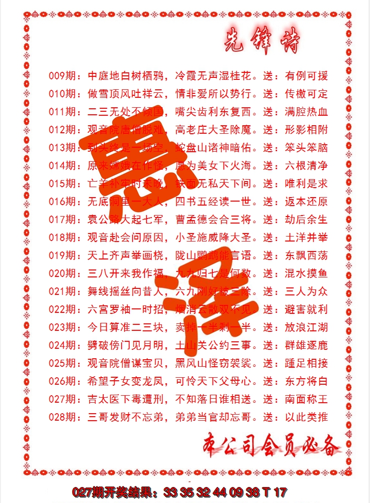 2025028期先锋诗