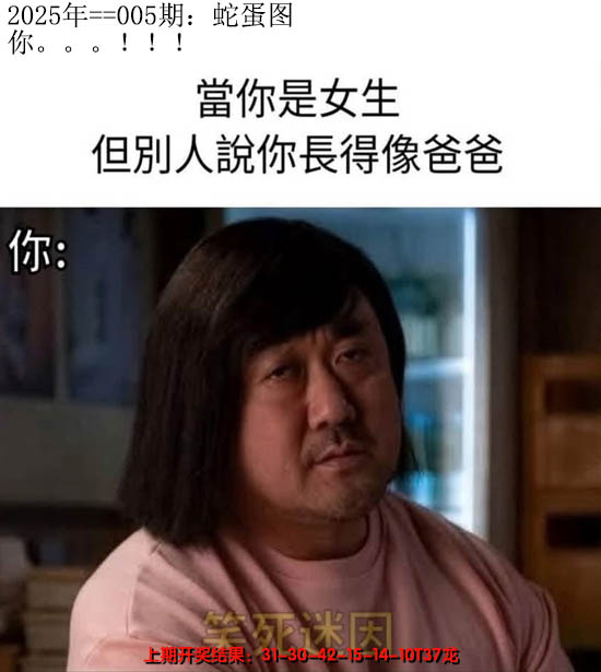 2025005期另版蛇蛋图