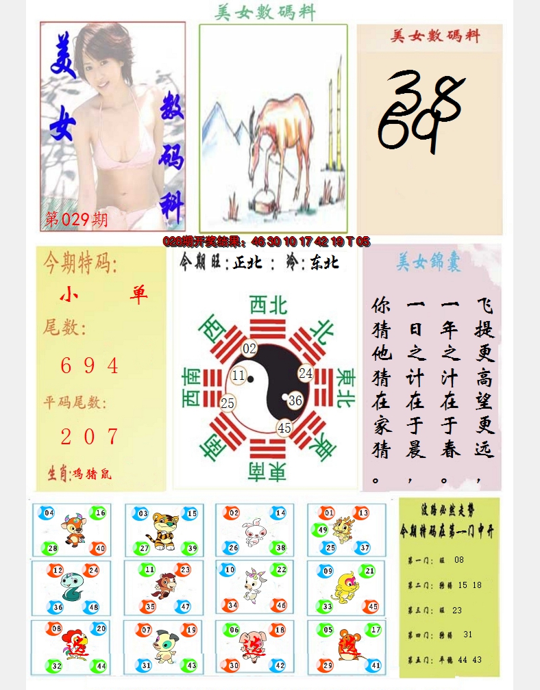 2025029期美女数码料