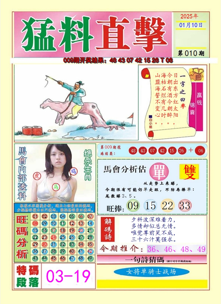 2025010期猛料直击A