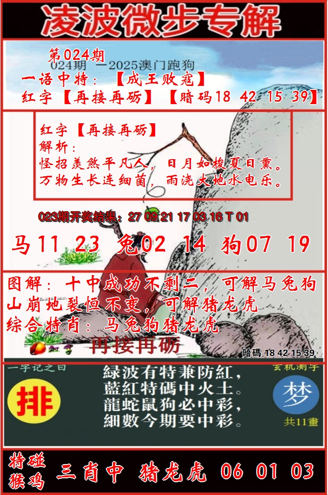 2025024期凌波微步
