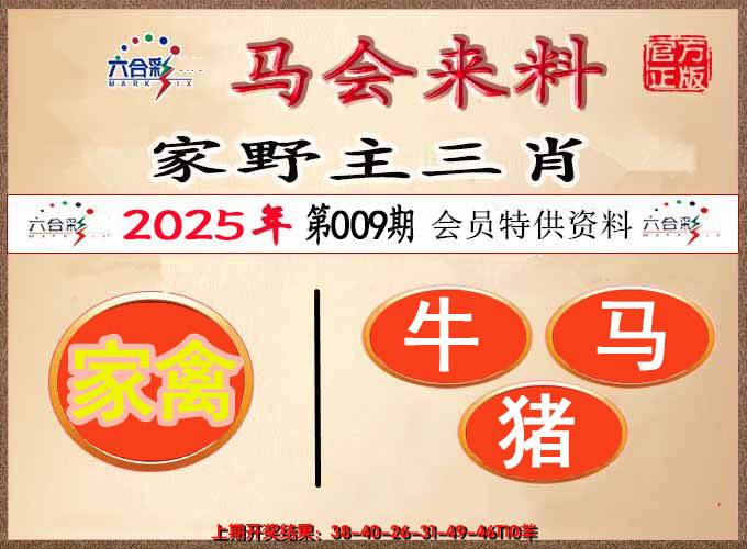 2025009期澳门来料