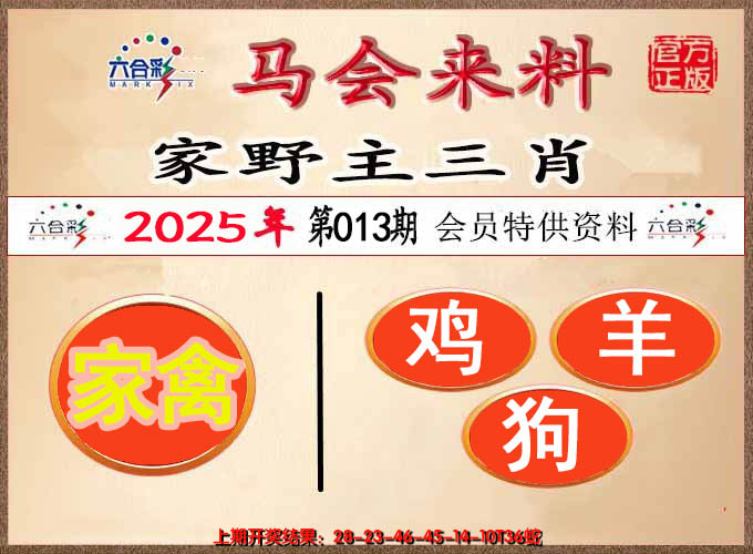 2025013期澳门来料