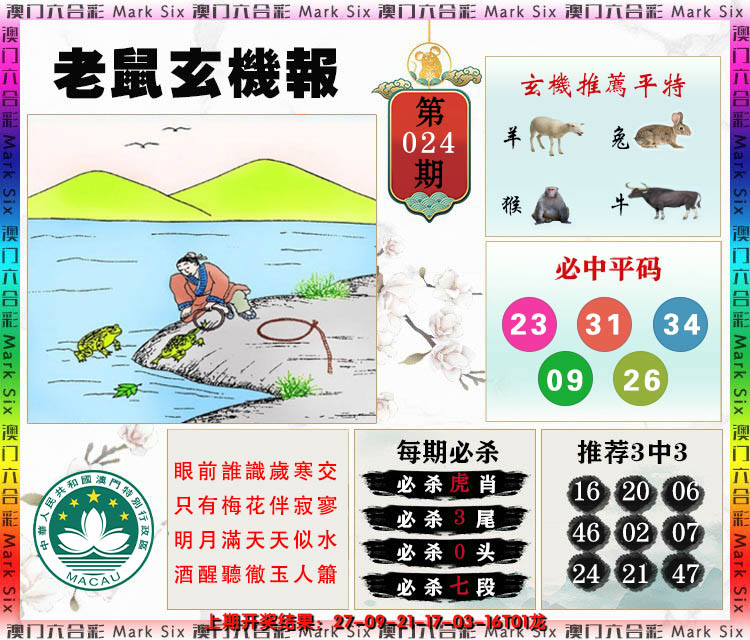 2025024期老鼠玄机报