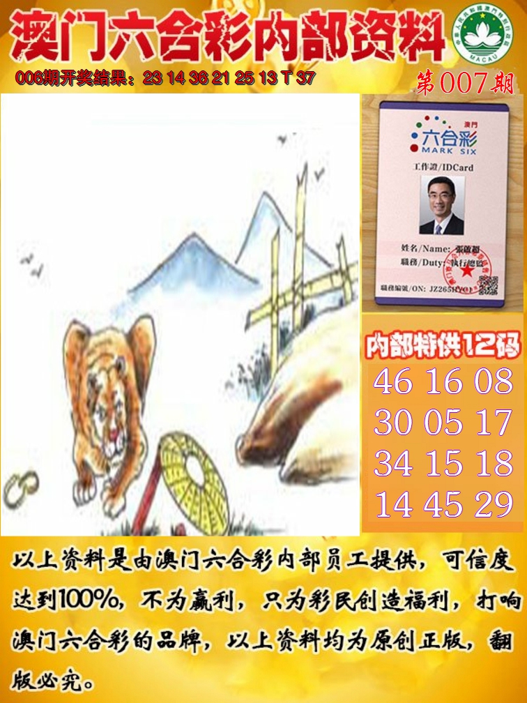 2025007期六合内部资料