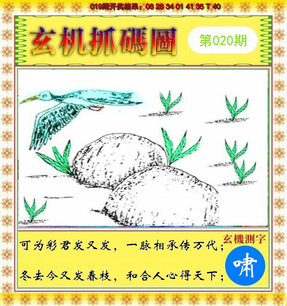 2025020期玄机抓码图