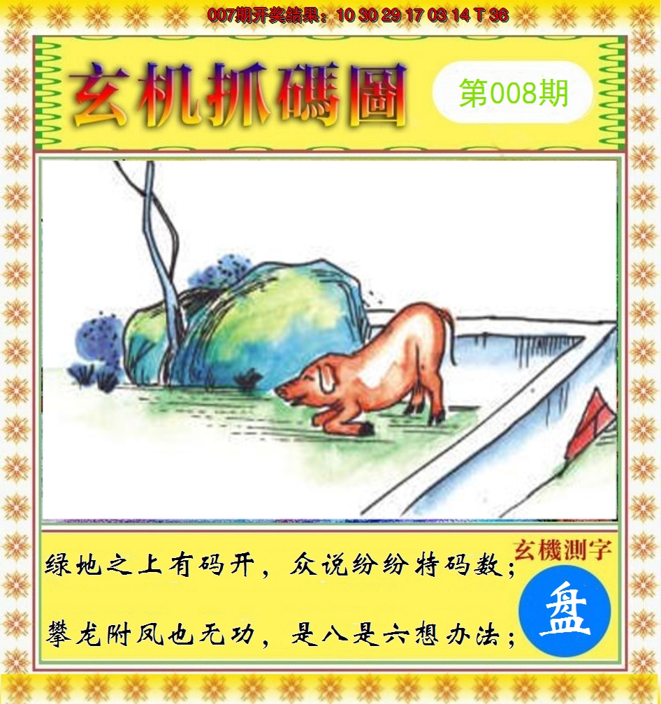 2025008期玄机抓码图