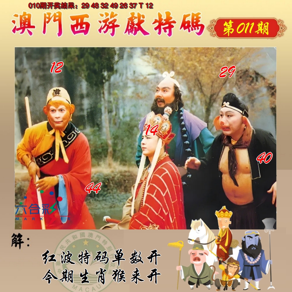 2025011期西游献码