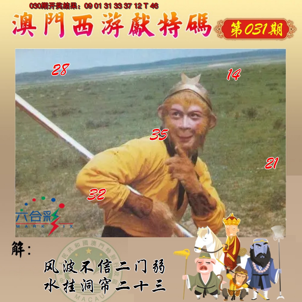 2025031期西游献码