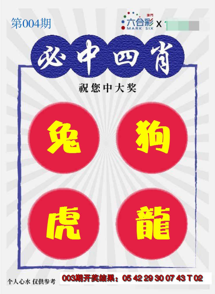 2025004期必中四肖S