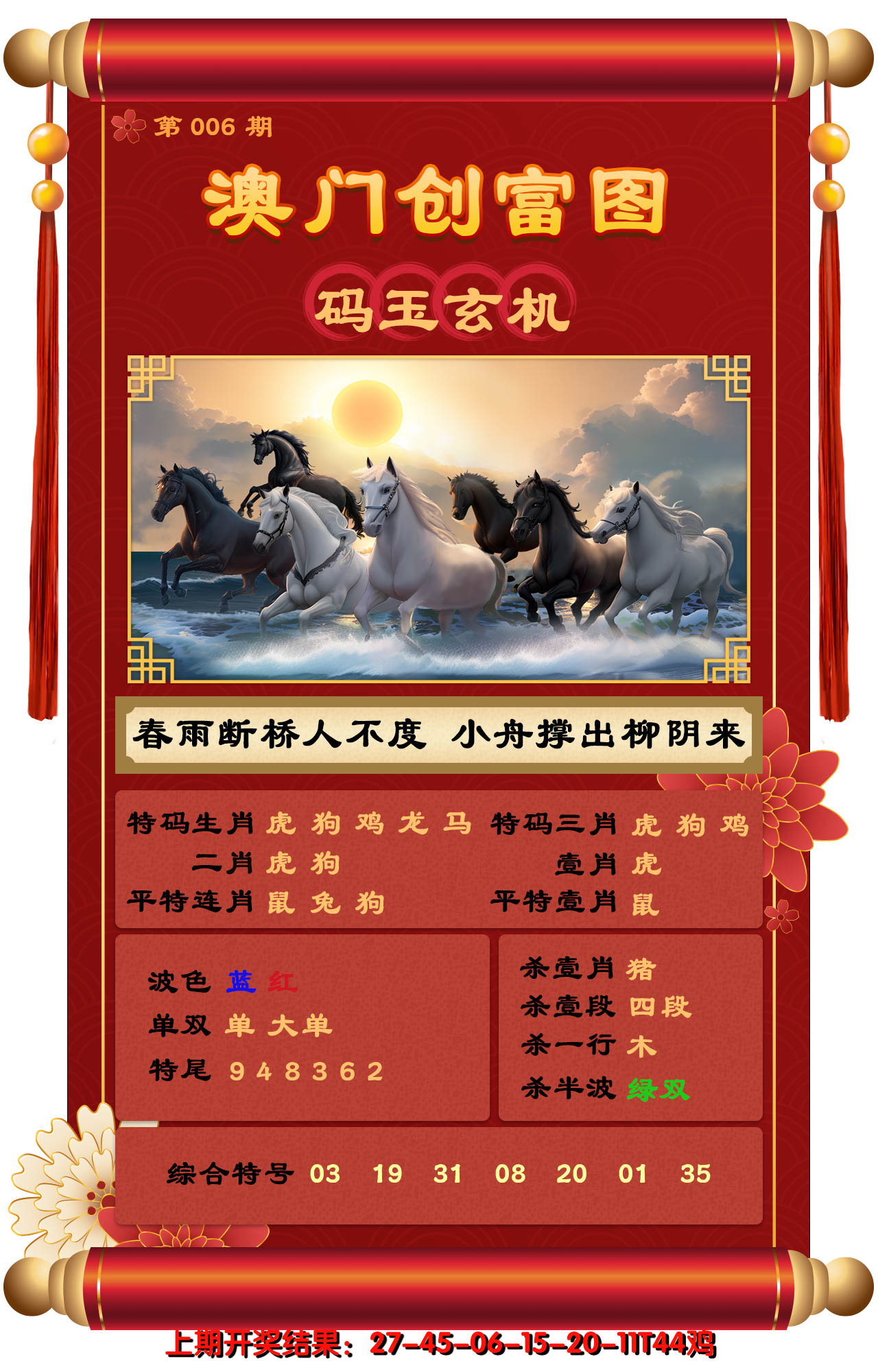 2025006期澳门创富图
