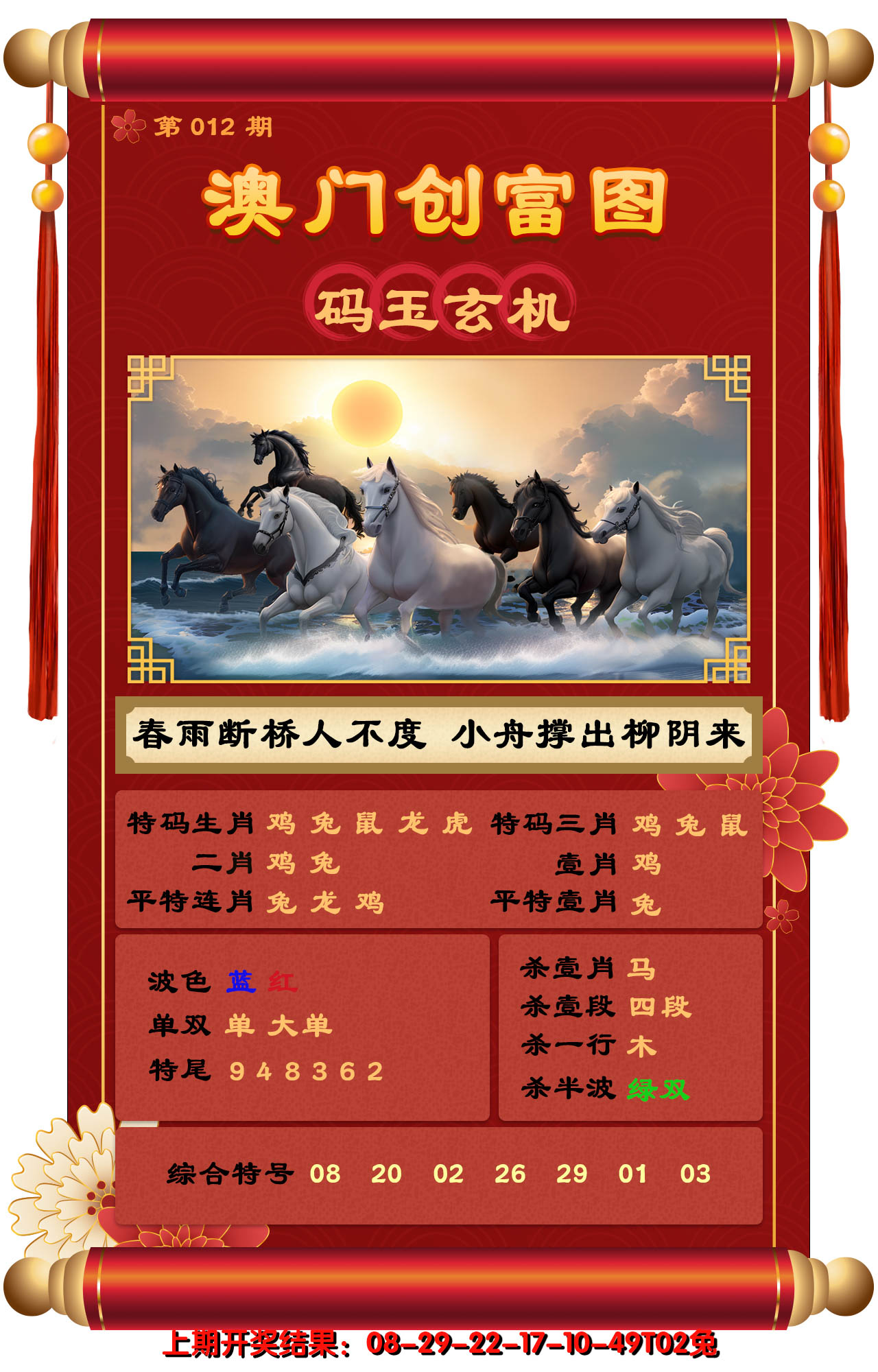 2025012期澳门创富图