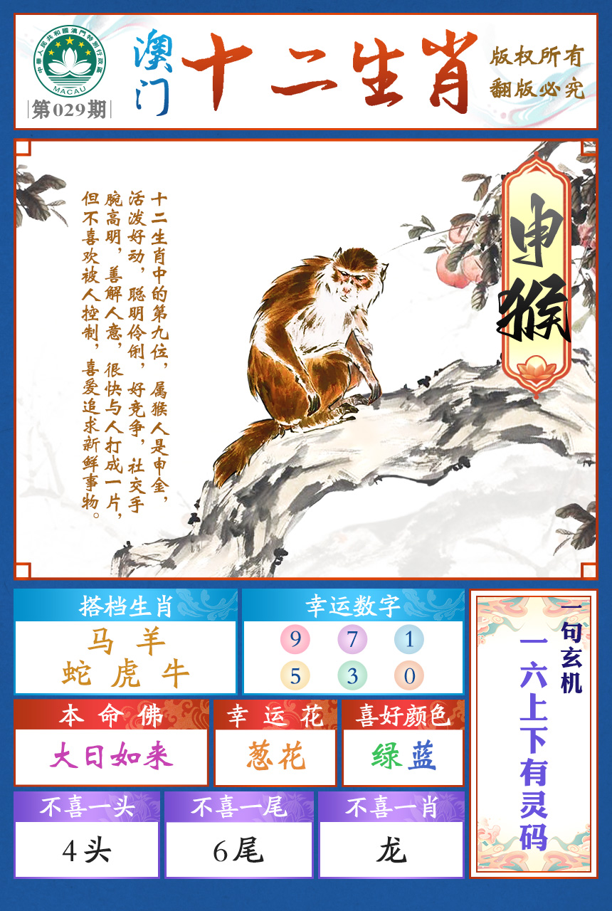 2025029期十二生肖