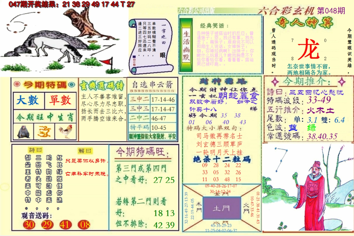 2025048期澳门六合玄机