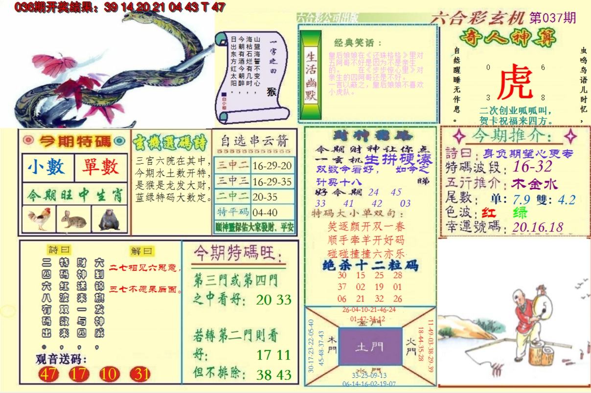 2025037期澳门六合玄机