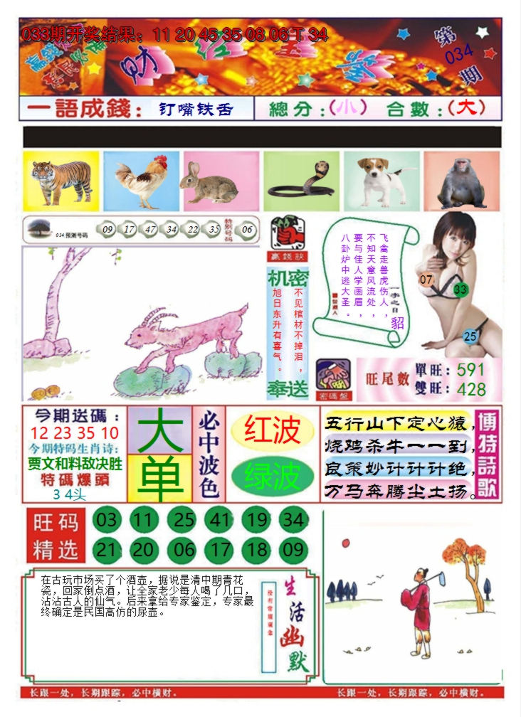 2025034期澳门财经宝鉴