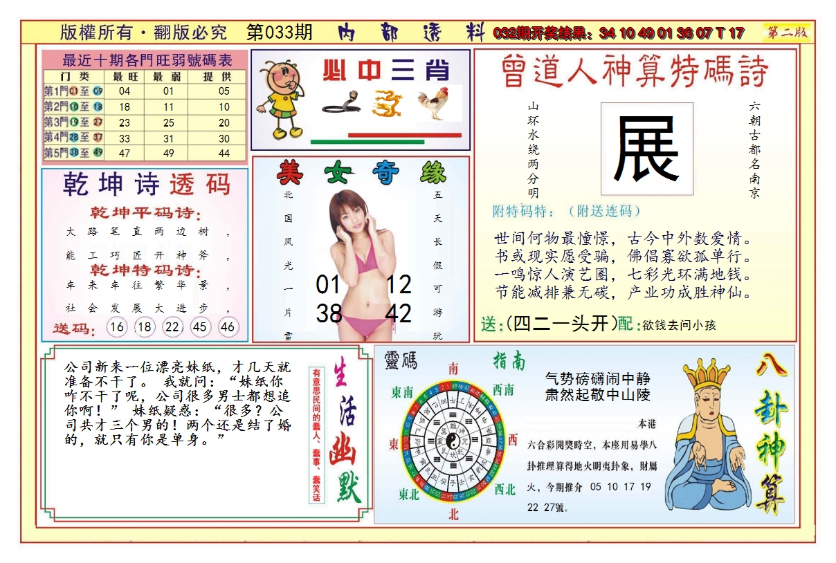 2025033期澳门内部透料B