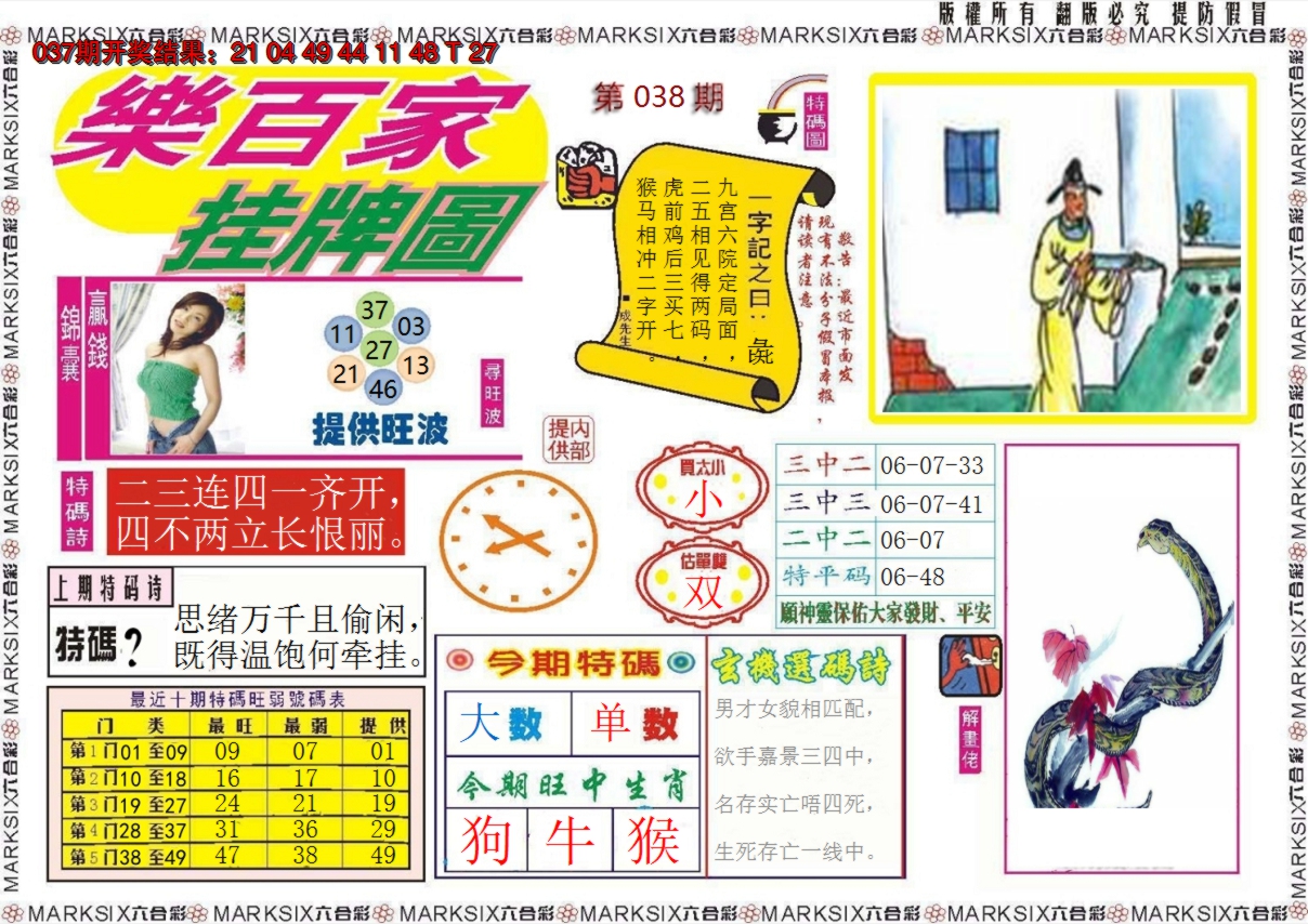 2025038期乐百家挂牌图