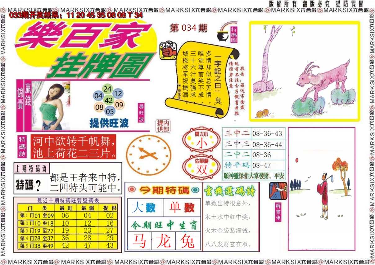 2025034期乐百家挂牌图