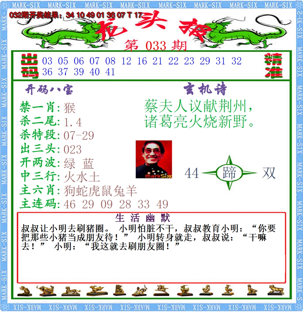 2025033期澳门龙头报