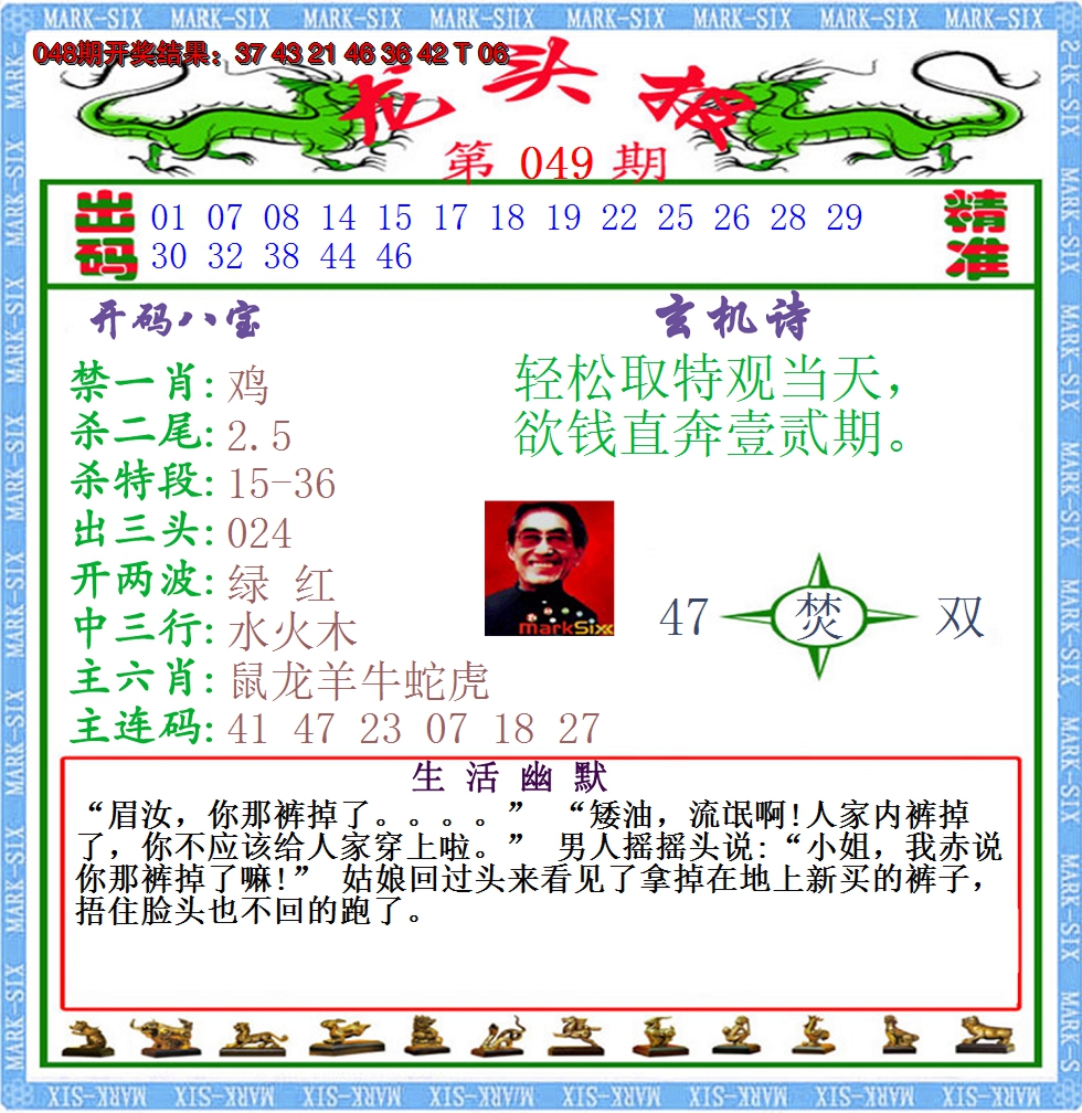 2025049期澳门龙头报