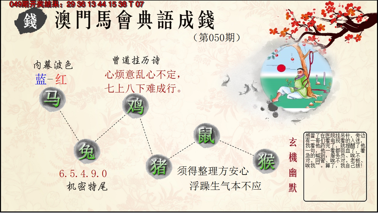 2025050期典语成钱