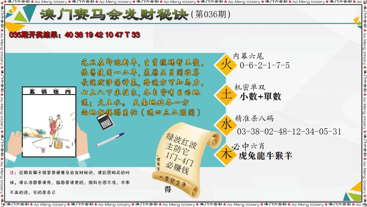 2025036期发财秘诀