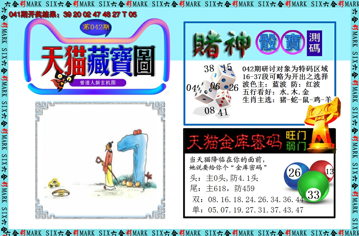 2025042期天猫藏宝图