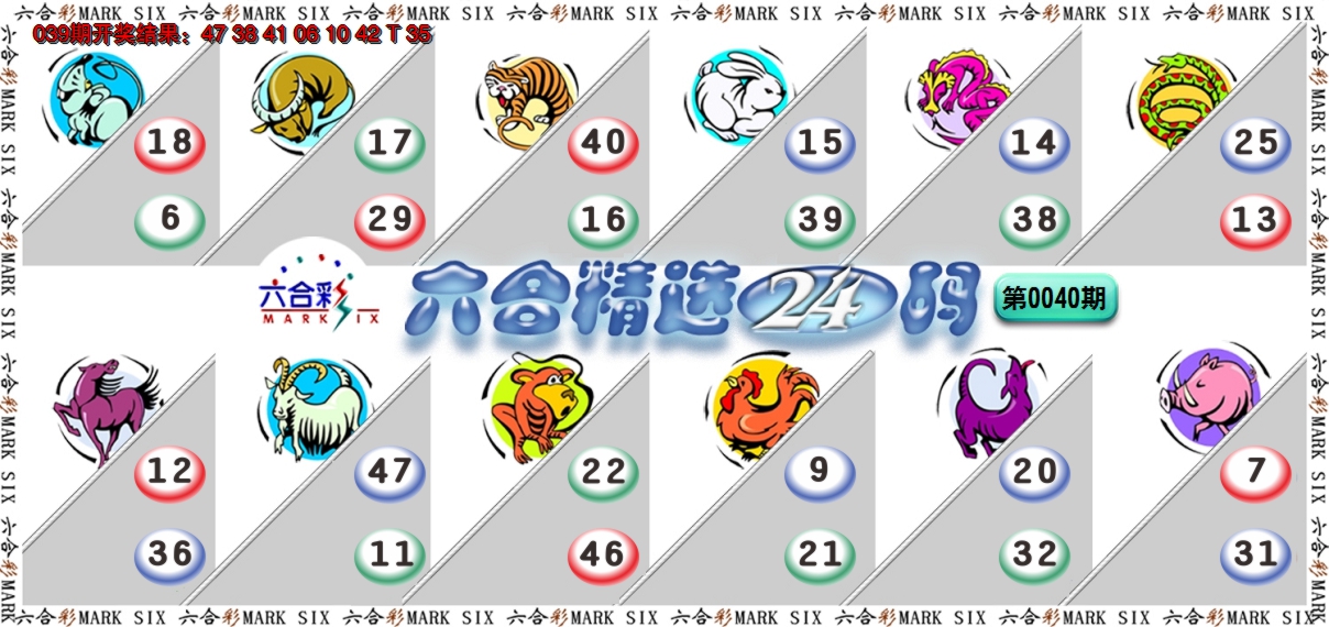 2025040期六合精选24码