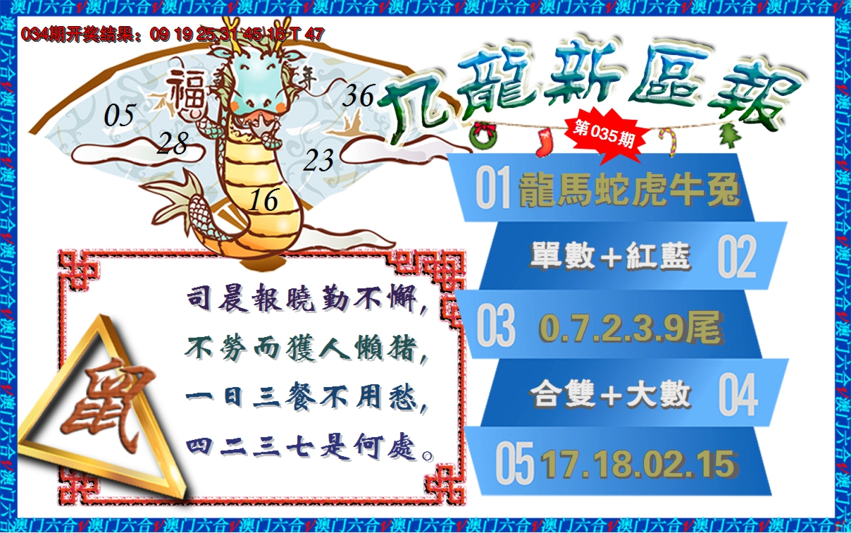 2025035期澳门新区报
