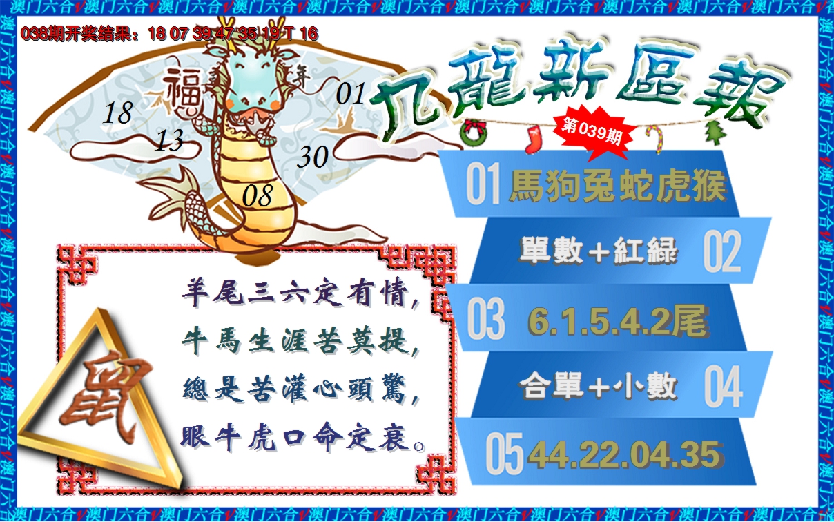 2025039期澳门新区报